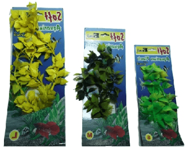 Feri Planta artificial pez soft chica silicon feri Pieza SKU 1028