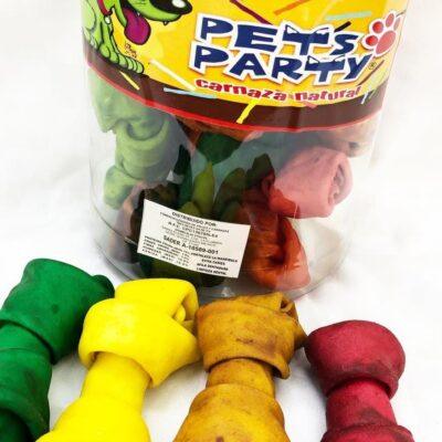 Pets party carnaza perro hueso 4 bote pets party Pieza SKU 377