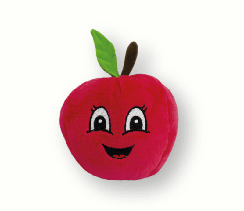 Doggy juguete perro peluche manzana 16cm. sharpaw Pieza SKU SP-3462