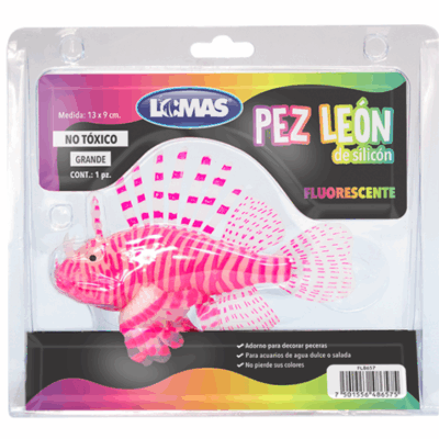 Fancy pet Adorno pez leon flourescente colores gde Fancy Pets SKU FL8657