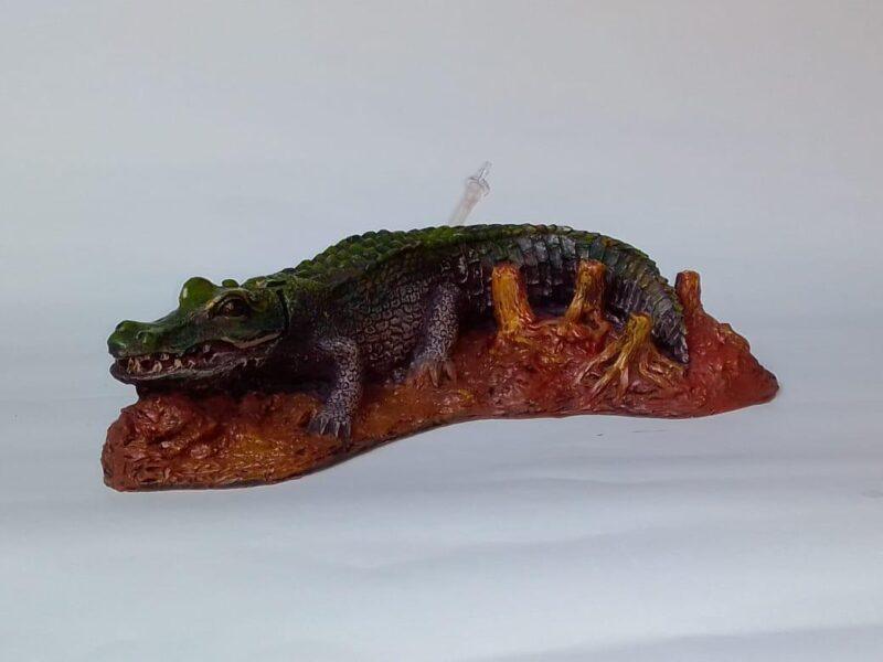 Resinas polo adorno pez cocodrilo pantano resinas polo SKU 267