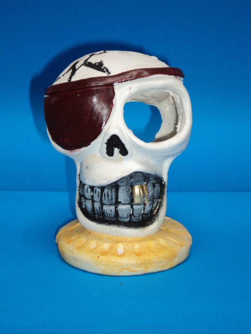 Resinas polo adorno pez calavera pirata chica resina polo SKU 291