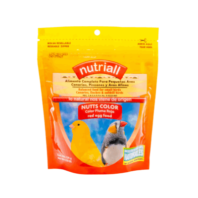 Nutriall Alimento ave color rojo 120gr SKU m256
