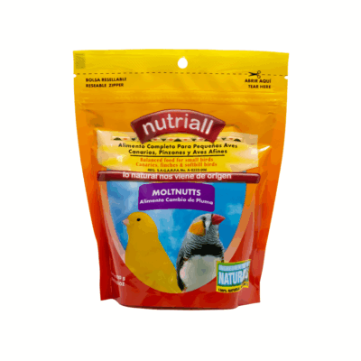 Nutriall Alimento ave cabio de pluma 120gr SKU m249