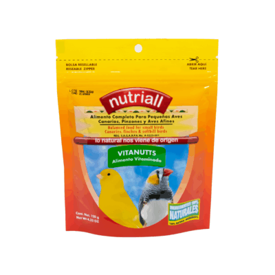 Nutriall Alimento ave vitaminado 120gr SKU m218