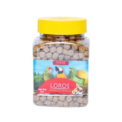 Nutriall Alimento ave parrot balls loros 175gr SKU MAR912