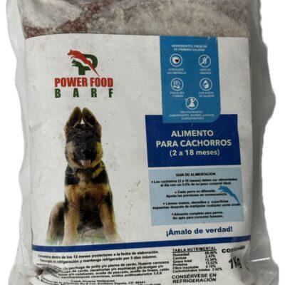 power food (dieta barf) Alimento perro cachorro 500gr barf power food SKU 910015