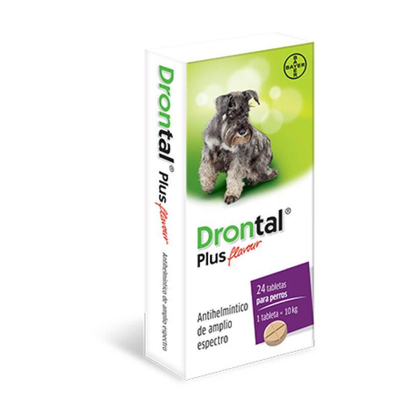 bayer Farm. perro desparasitante drontal flavor plus 1tab covegusa SKU by036