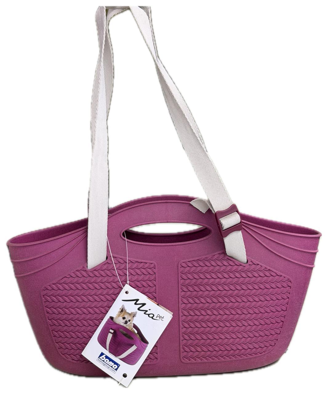 bolsa perro transportadora bordeaux bama pet