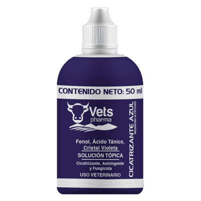 Covegusa* Farm. Perro Cicatrizante Azul 50 ml Covegusa SKU 15036