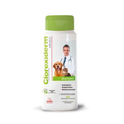 Holland Farm. perro shampoo clorixiderm max 350ml. holland SKU ho176