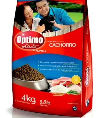 Nucan alimento cachorro optimo selecta 4 kg. nucan SKU nc3361