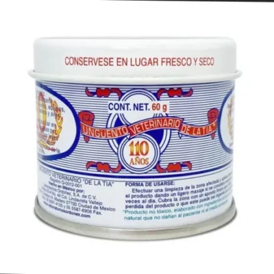 Covegusa* Farm. perro ung?ento veterinario de la tia 60grs Covegusa SKU co003
