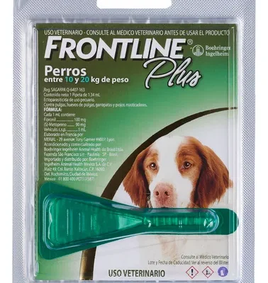 Covegusa* farm.perro antipulgas perro frontline plus 10 a 20kg Covegusa SKU 50420
