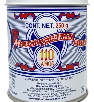 Covegusa* Farm. perro unguento vet la tia 250grs Covegusa SKU co027