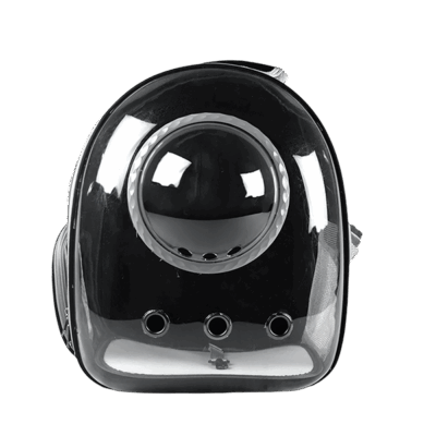fancy pet transportadora perro mochila burbuja negra fancy pets SKU fl4146