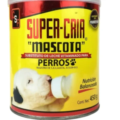 Covegusa* Farm. perro leche vitaminado super-cria 450grs Covegusa SKU co019