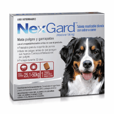 Covegusa* farm. perro antipulgas nexgard XL 25-50 kg merial SKU cv0645