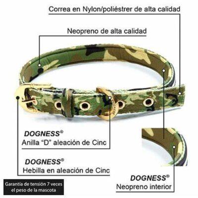 Dogness Collar perro camuflage verde s Dogness SKU dg180