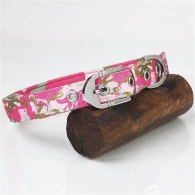 Dogness Collar perro camouflaje rosa XL dognes SKU dg185