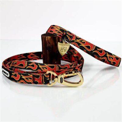 Dogness Correa perro clasica reflectiva llamas M dogness SKU DG021