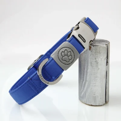 Dogness Collar perro teflon azul L dogness SKU DG091