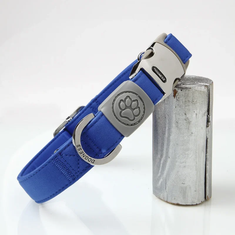 Dogness Collar perro teflon azul L dogness SKU DG091