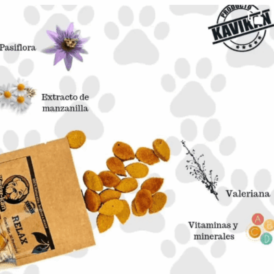Kaviar Kan Premio perro snacks relax 30 pzas kaviar kan SKU 910023