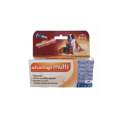 bayer farm. perro antipulga advantage multi 4 ml 25-40kg bayer SKU by126