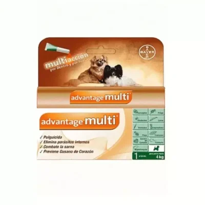 bayer farm. perro antipulga advantage multi 0.4 ml 4kg bayer SKU by3096