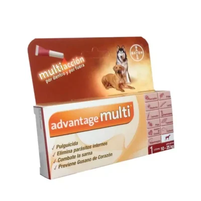 bayer farm. perro antipulga advantage multi 2.5 ml 10-25kg bayer SKU by3119