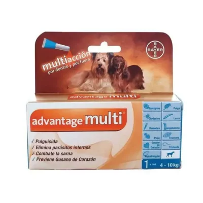bayer farm. perro antipulga advantage multi 1ml 4-10kg bayer SKU by3102