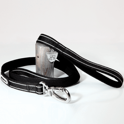 Dogness Correa perro clasica reflectiva negra L dogness SKU DG030