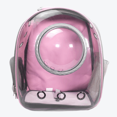 fancy pet transportadora perro mochila burbuja rosa fancy pets SKU fl4148