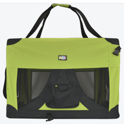 fancy pet bolsa perro tela ch. verde style fancy pets SKU fl8844