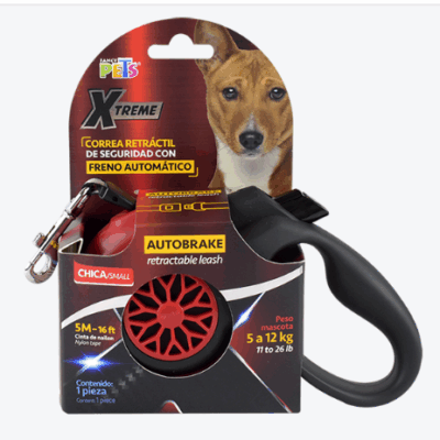 fancy pet correa perro rectractil ch c/autobrake xtrem fancy pets SKU fl9041