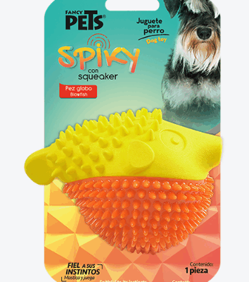 fancy pet juguete perro pez globo spiky fancy pets SKU fl9469