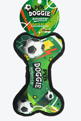 fancy pet juguete perro hueso tela soccer fancy pets SKU fl9606