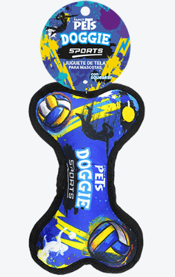 fancy pet juguete perro hueso tela voleyball fancy pets SKU fl9608