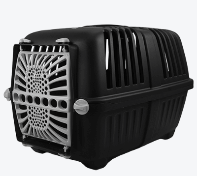 fancy pet Transportadora perro pratiko black puerta/metal fancy pets SKU MP012401