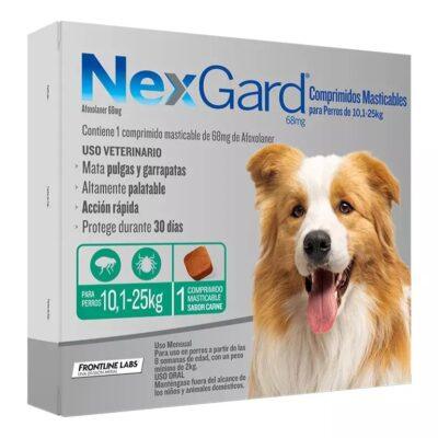 Covegusa* farm. perro antipulgas nexgard L 68mg 10-25kg 1 tab Covegusa SKU cv0638