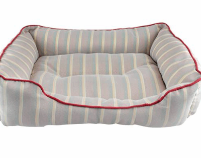 fancy pet cama perro total rayas c/bies rojo fancy pets SKU tx10937