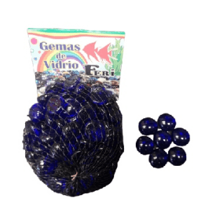 Feri Adorno pez gema cristal azul cobalto feri SKU 71221 GCAC