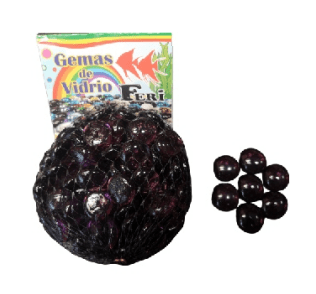 Feri Adorno pez gema cristal amatista feri SKU 71221 GCAM