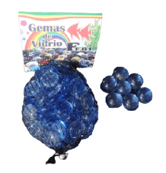 Feri Adorno pez gema cristal Azul feri SKU 71221 GCAN