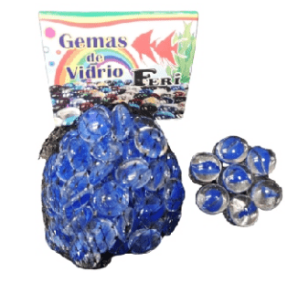 Feri Adorno pez gema tulipan azul cobalto feri SKU 71222 GTAC